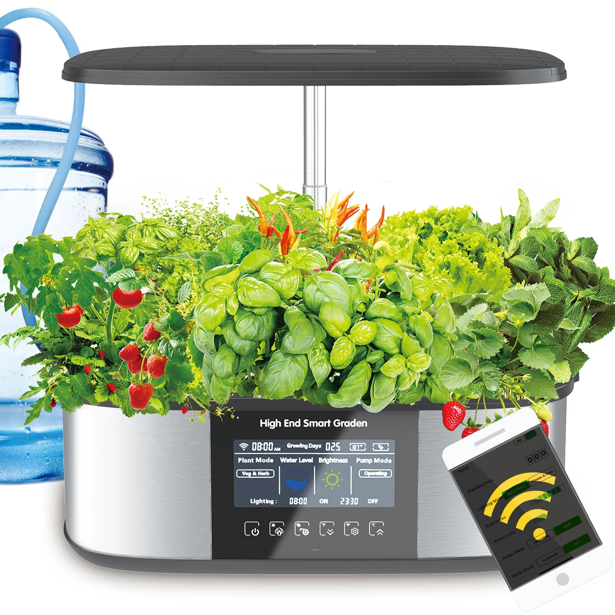 Smart Pod Garden - Growing System Kit,21 Pods Herbs Planting