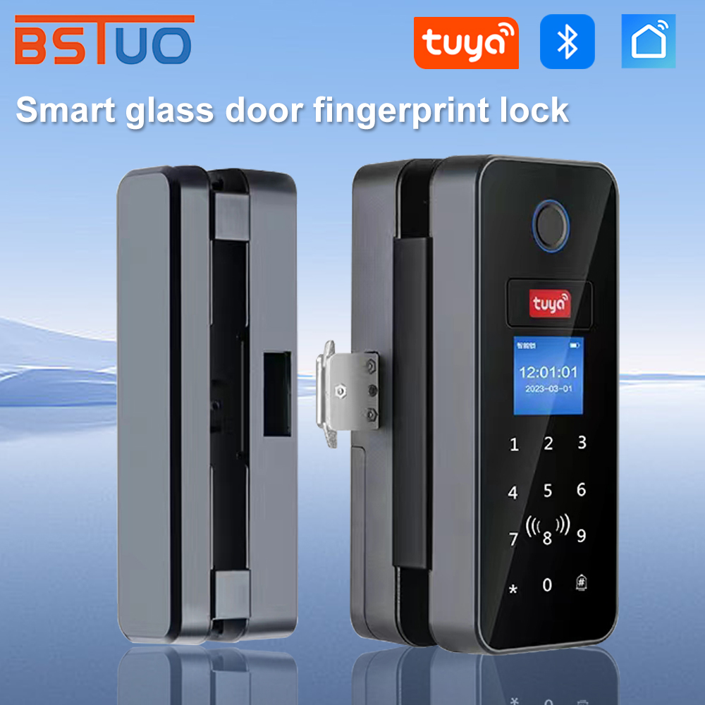 Smart Garden Gate Lock - Double Hook Smart Glass Door Lock