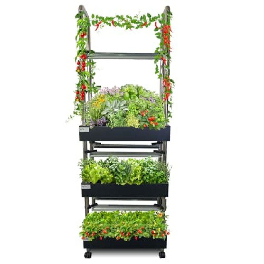 Smart Garden System - Indoor hydroponics growing system: vertical garden