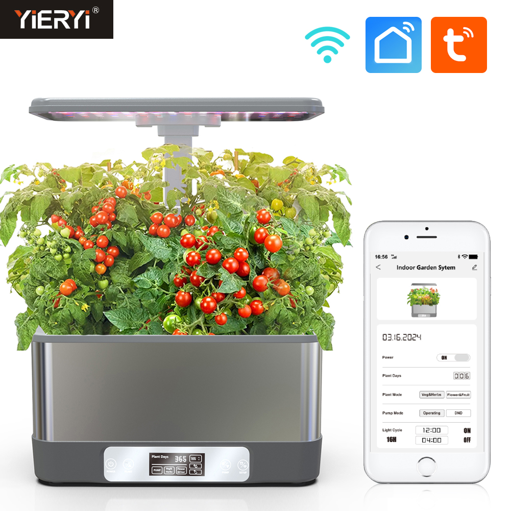 Smart Pod Garden - Smart WiFi Hydroponics Growing System with