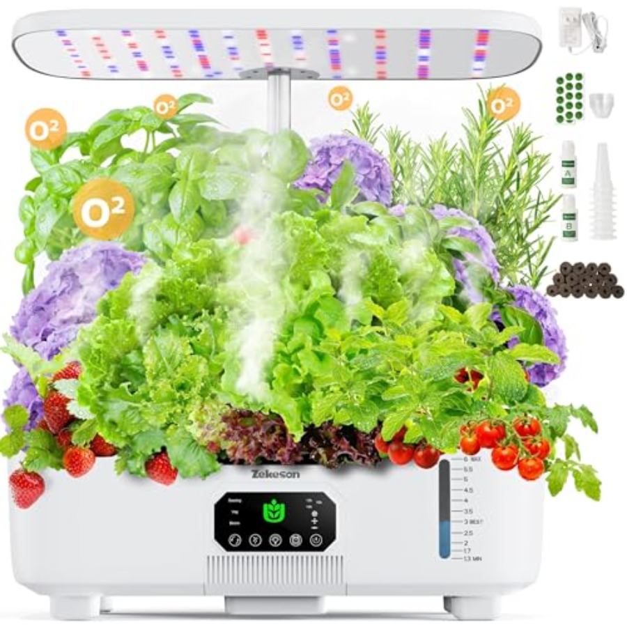 Smart Pod Garden - Indoor smart herb garden planter for