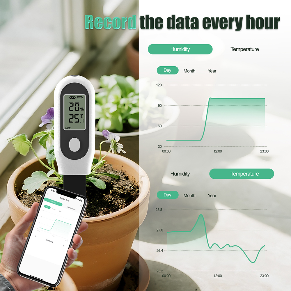 Smart Garden Home Assistant - Tuya Zigbee 3 in 1 Soil