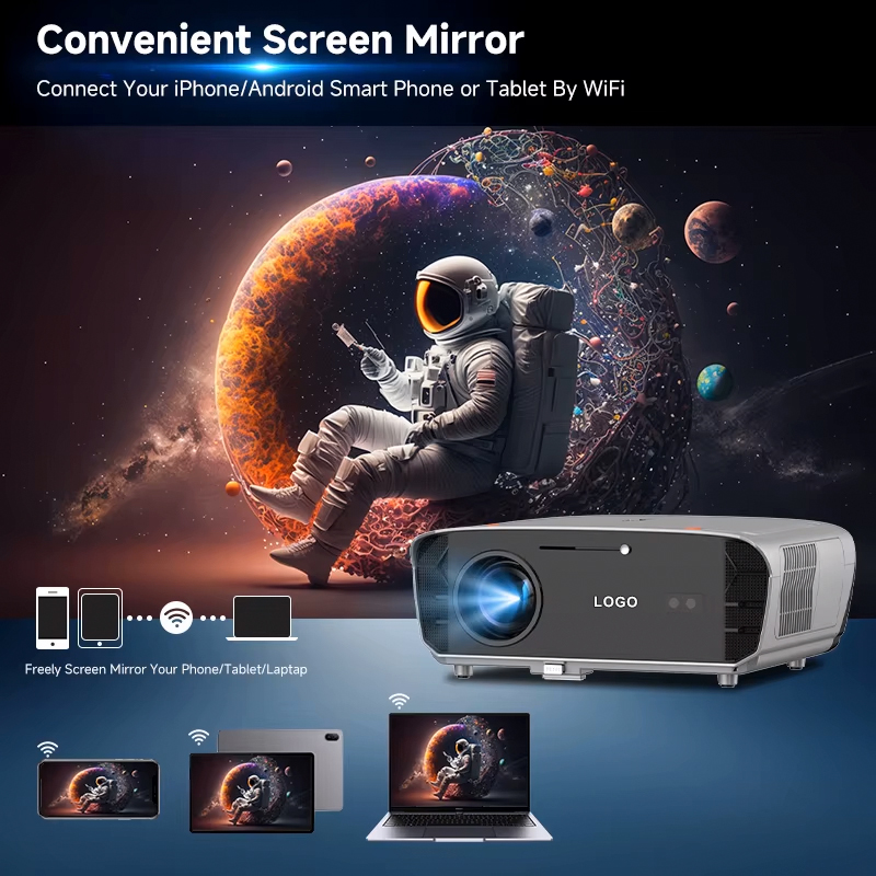 Projector 4k For Google Smart  - Smart Garden Video review and price