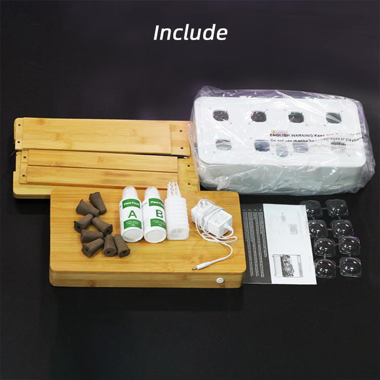 Bamboo Nature 8 Pods Home Hydr - Smart Pod Garden review and price