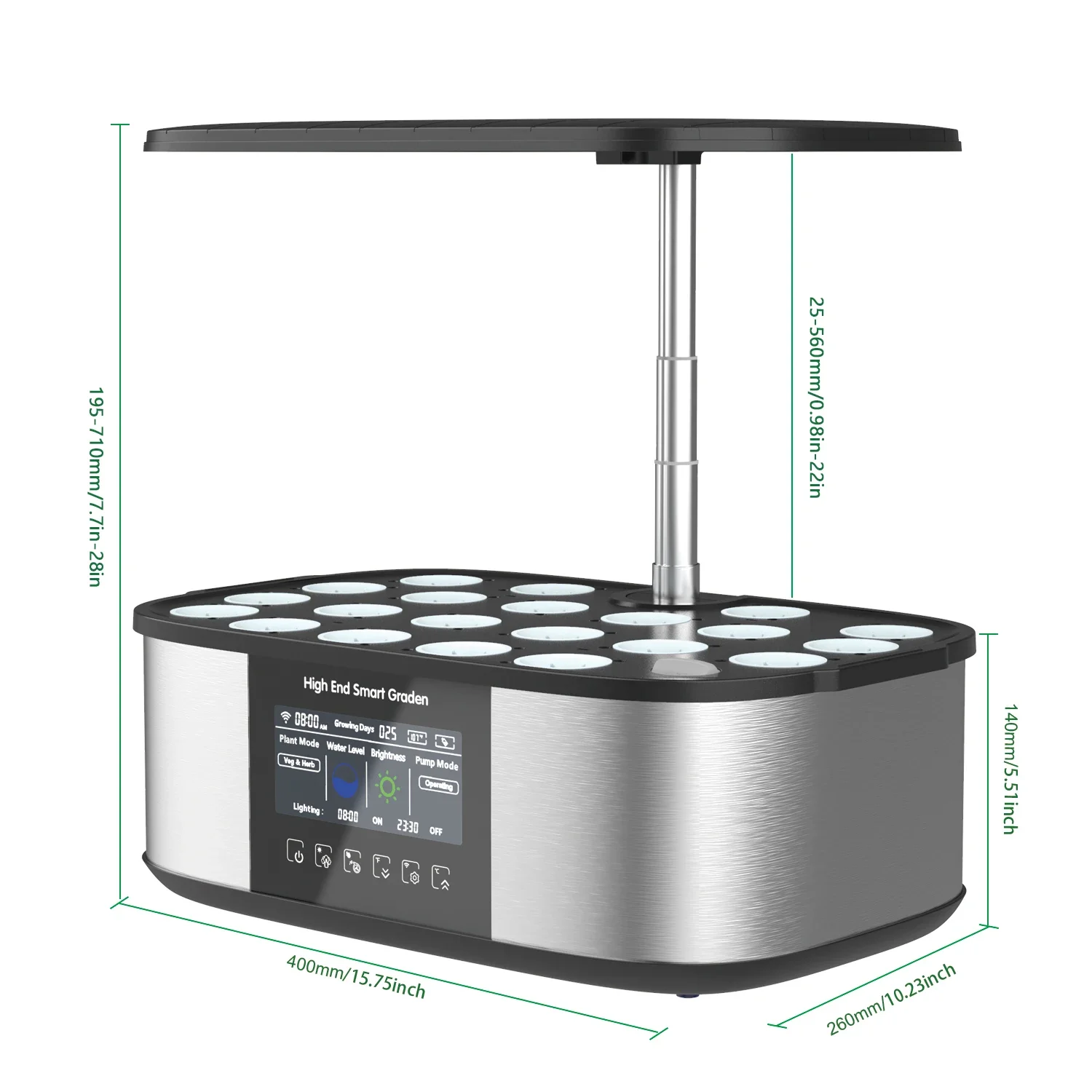 Growing System Kit,21 Pods Her - Smart Pod Garden review and price