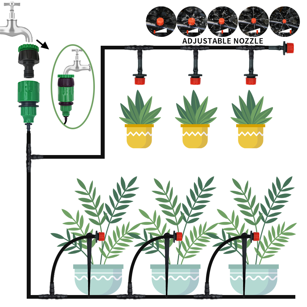 Micro Drip Irrigation System P - Yoocaa Smart Garden review and price