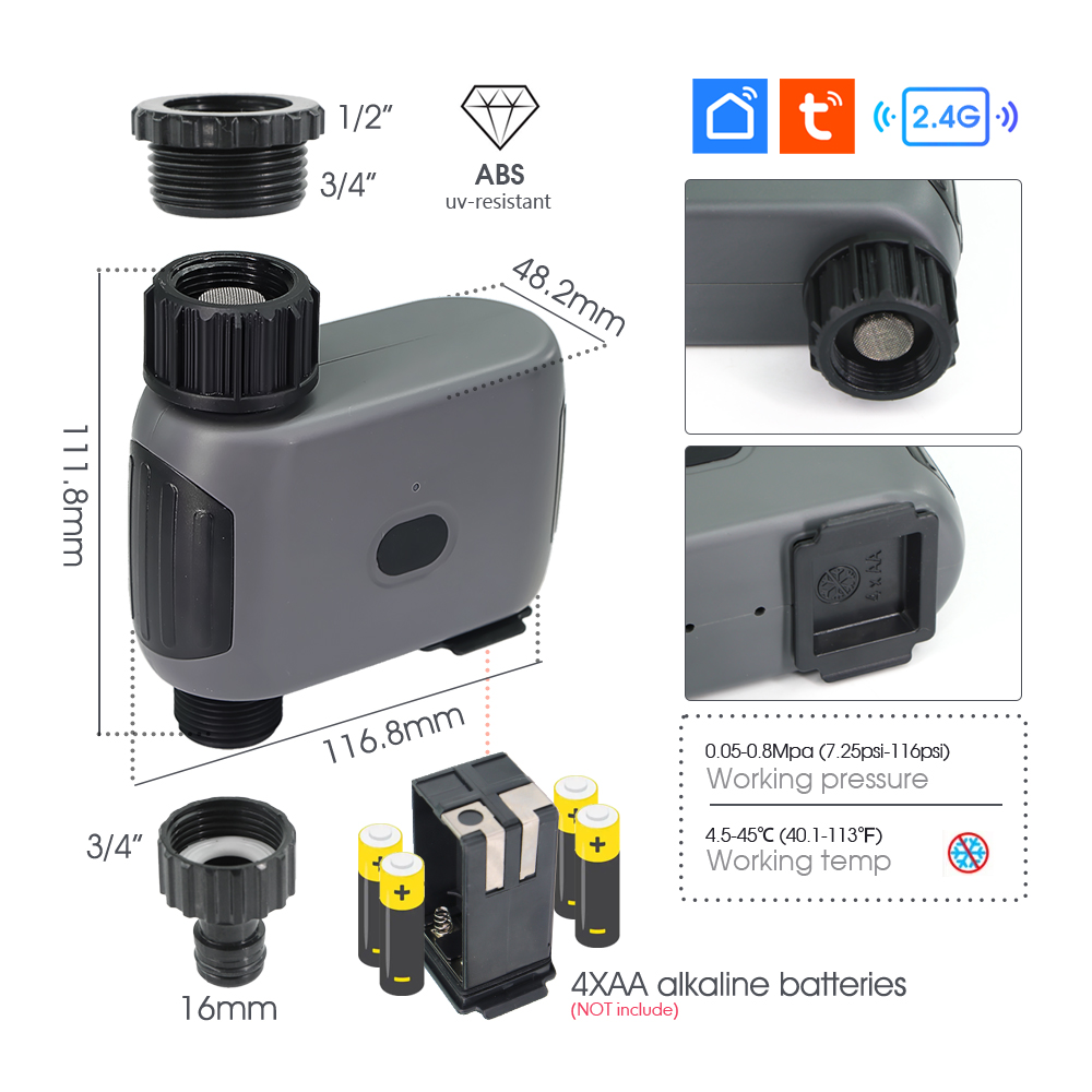 Tuya Smart Wifi Timer Misting  - Smart Garden Irrigation System review and price