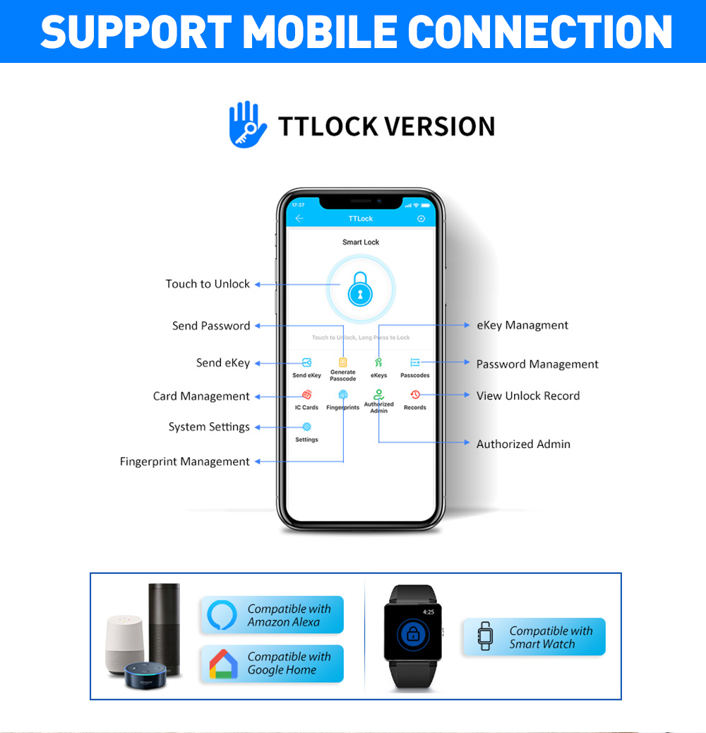 TTLOCK APP Outdoor Smart Lock  - Smart Garden Gate Lock review and price
