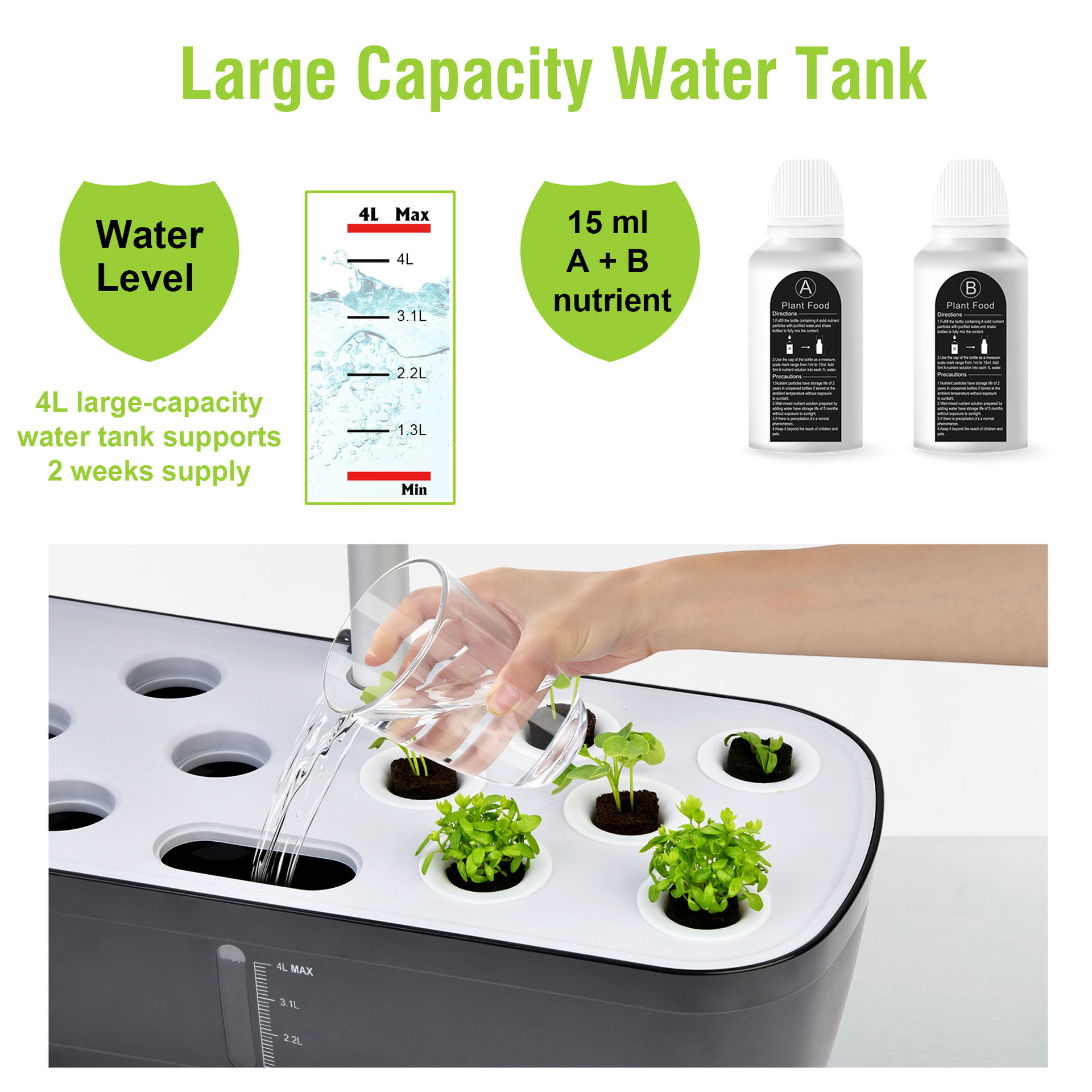 Hydroponic Growing System Indo - Smart Pod Garden review and price