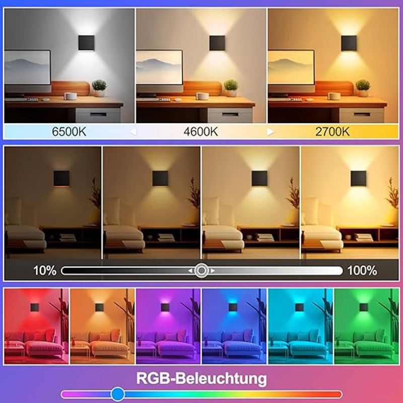 12W LED Outdoor Wall Light RGB - Smart Zigbee Garden Light review and price