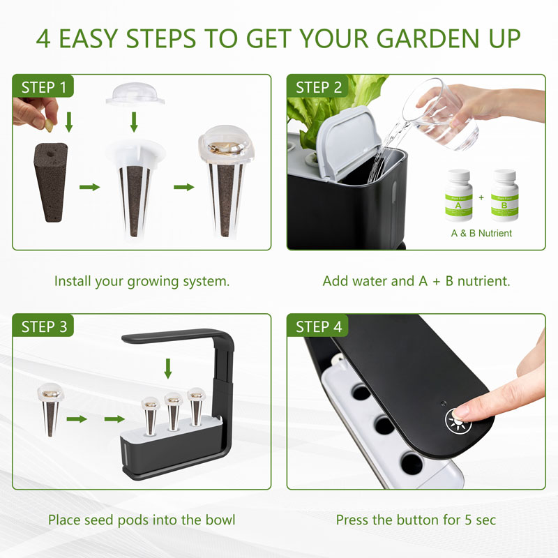Smart Hydroponic Growing Syste - Smart Pod Garden review and price