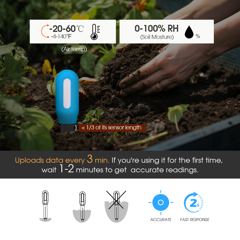 1PCS Tuya Zigbee Soil Sensor H - Smart Garden Zigbee review and price