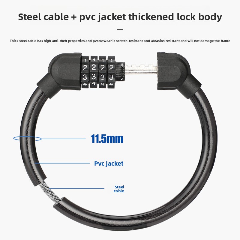 Bicycle Portable Four-digit Pa - Smart Garden Gate Lock review and price