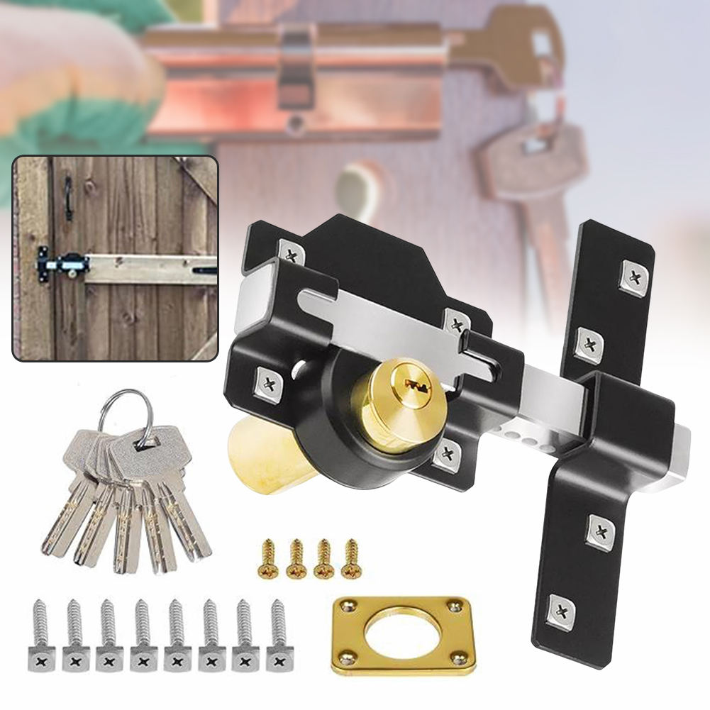 Barn Door Lock,Garage Gate Loc - Smart Garden Gate Lock review and price