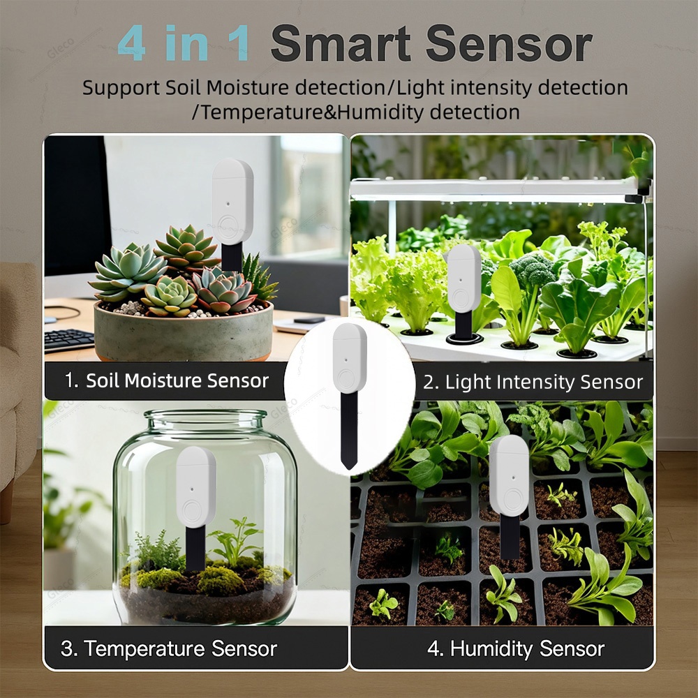 4in1 Zigbee Soil Moisture Temp - Smart Zigbee Garden Light review and price