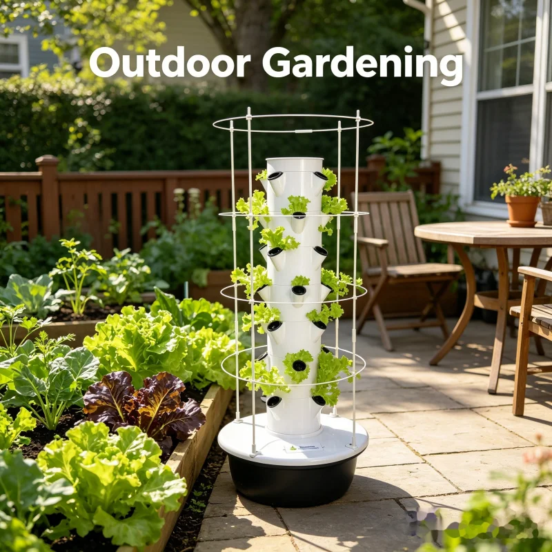 Smart Vertical Hydroponic Towe - Smart Garden System review and price