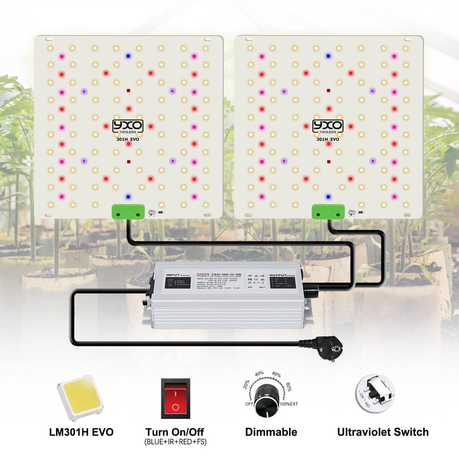85W 180W LM301H EVO Quantum LE - Led Plant Light Strip review and price