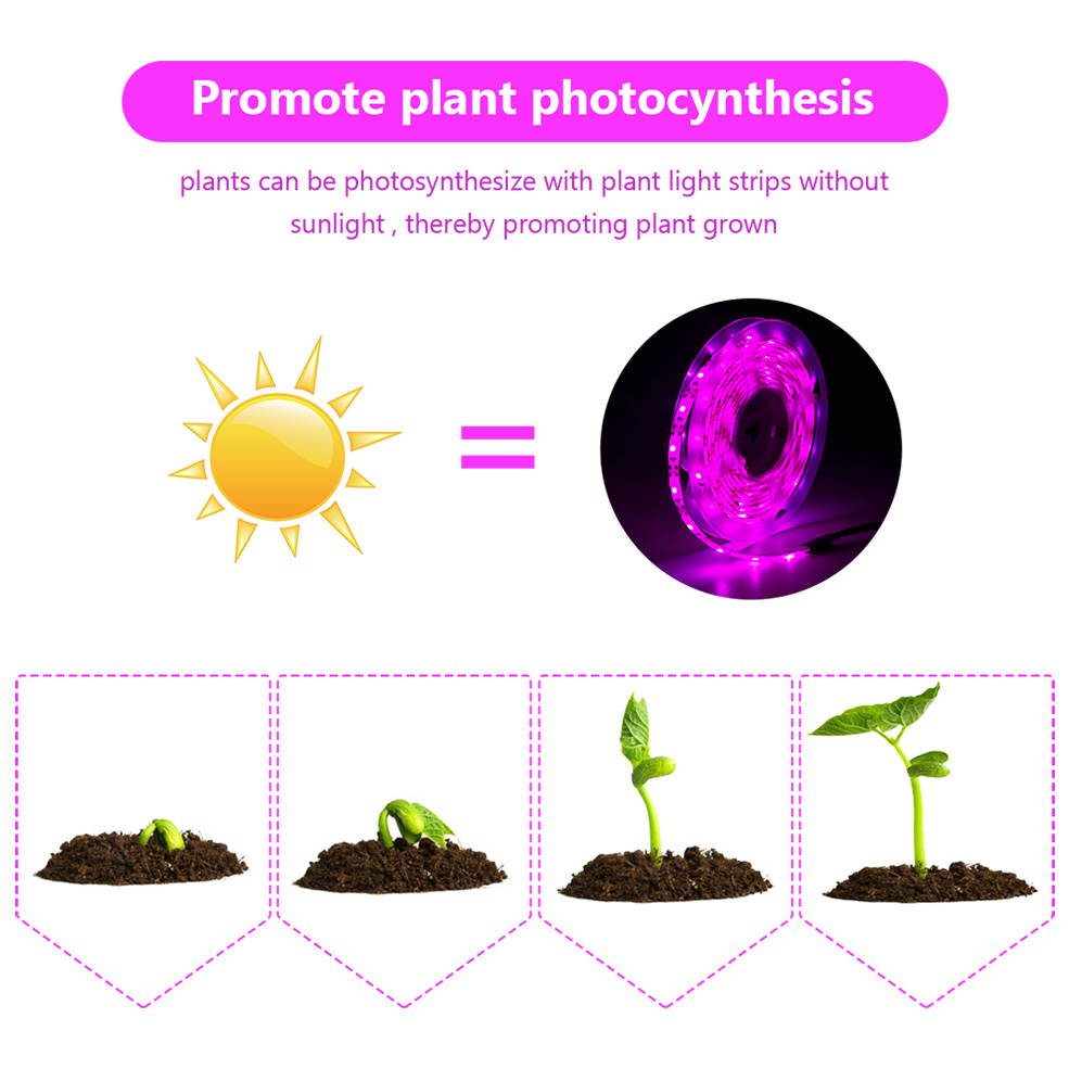 USB Full Spectrum LED Grow Lig - Led Plant Light Strip review and price