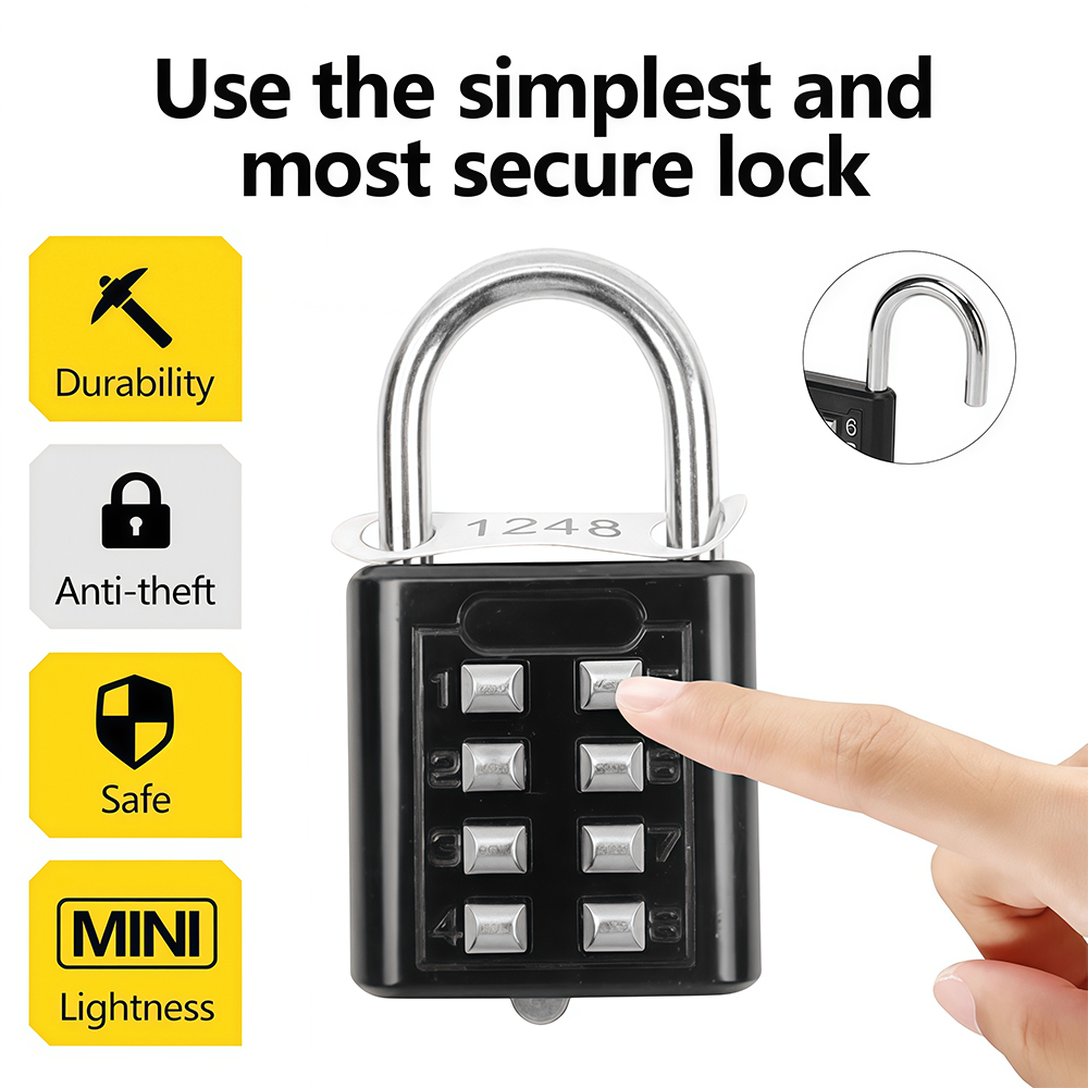 8-digit Combination Outdoor Bu - Smart Garden Gate Lock review and price