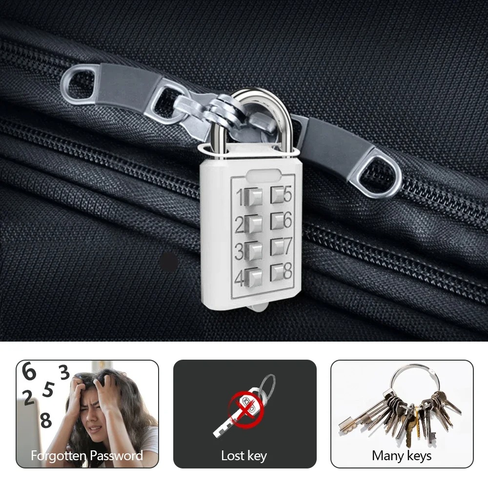 8-digit Combination Outdoor Bu - Smart Garden Gate Lock review and price