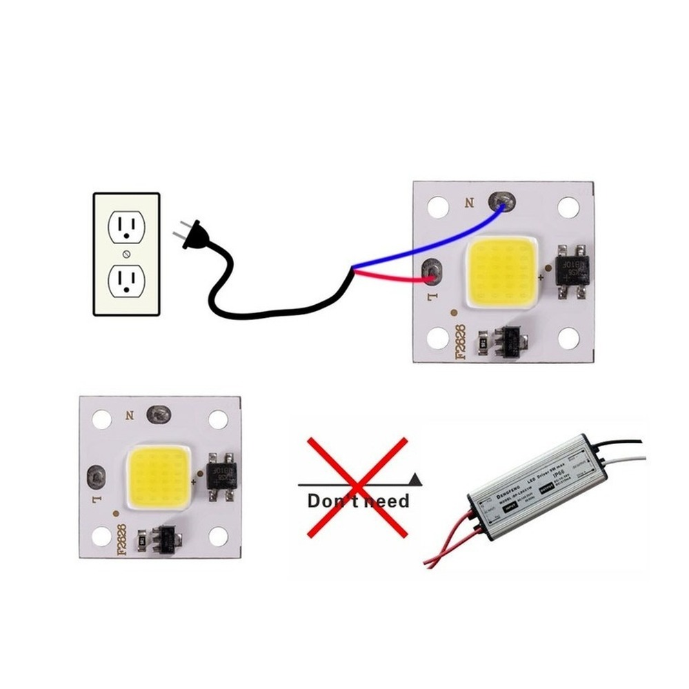 10W COB module 220V LED Chip D - Smart Garden Diy review and price