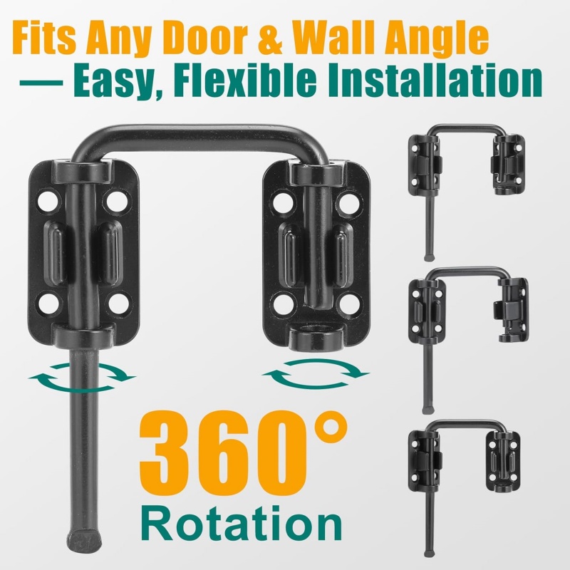 U Shape Patio Sliding Door Loo - Smart Garden Gate Lock review and price