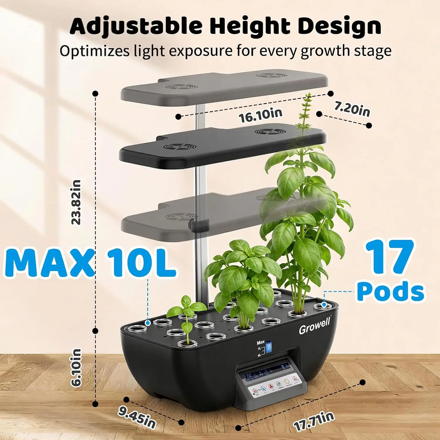 BestsellerHydroponics Growing  - Smart Pod Garden review and price