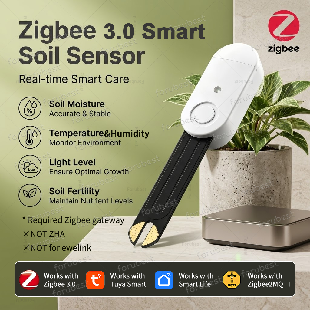 Smart ZigBee Soil Moisture Sen - Smart Zigbee Garden Light review and price