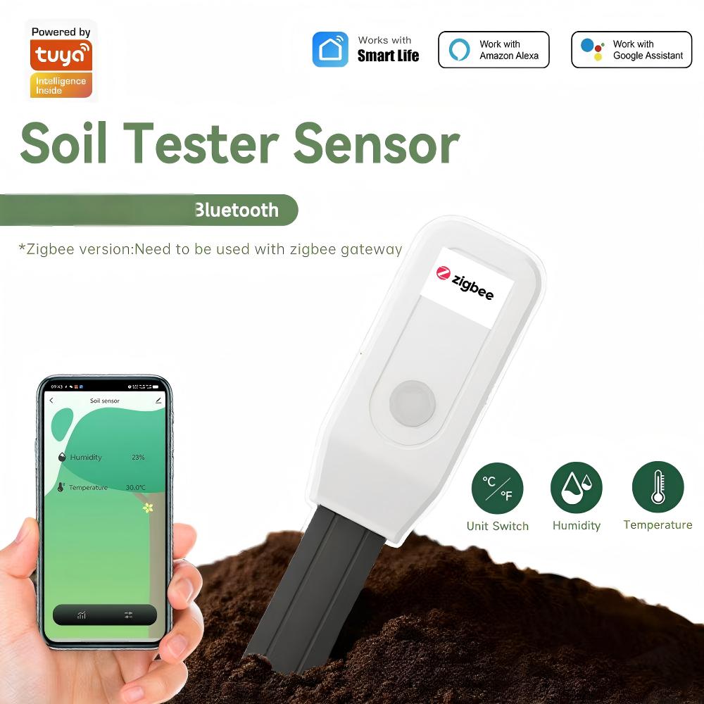 Tuya Smart Home ZigBee Soil Mo - Smart Garden Home Assistant review and price
