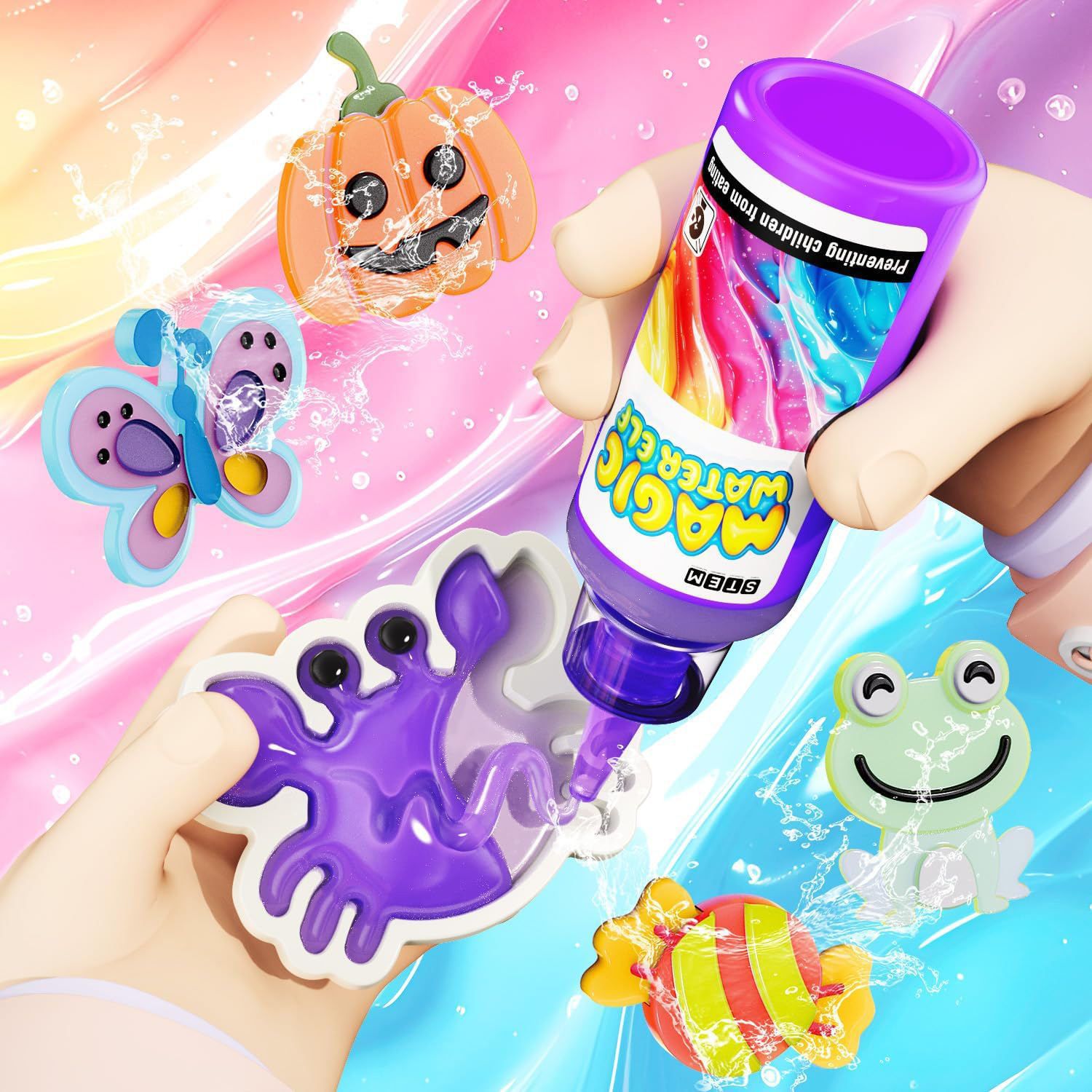 Magic Gel Water Beads Toy: 12- - Smart Garden Diy review and price