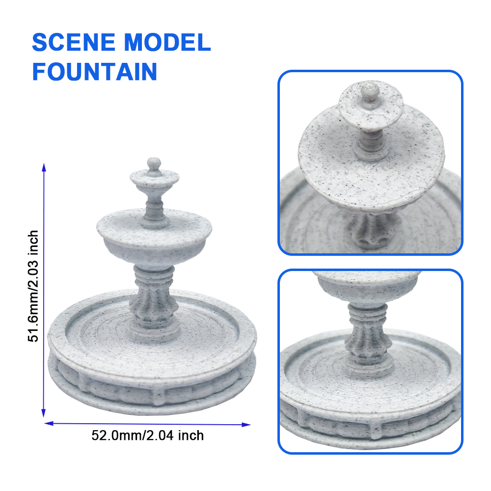 1pc/2pcs Miniature Fountain Mo - Smart Garden Diy review and price