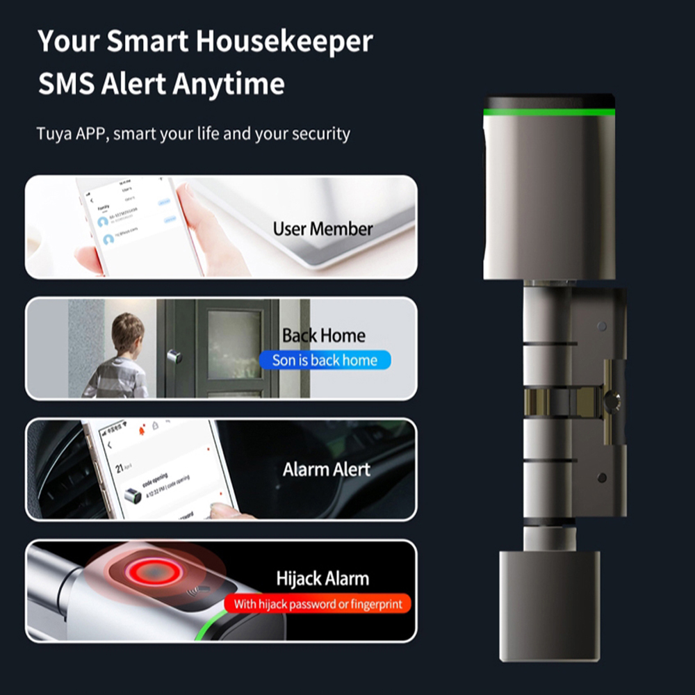 Zemismart BLE Smart Electronic - Smart Garden Gate Lock review and price