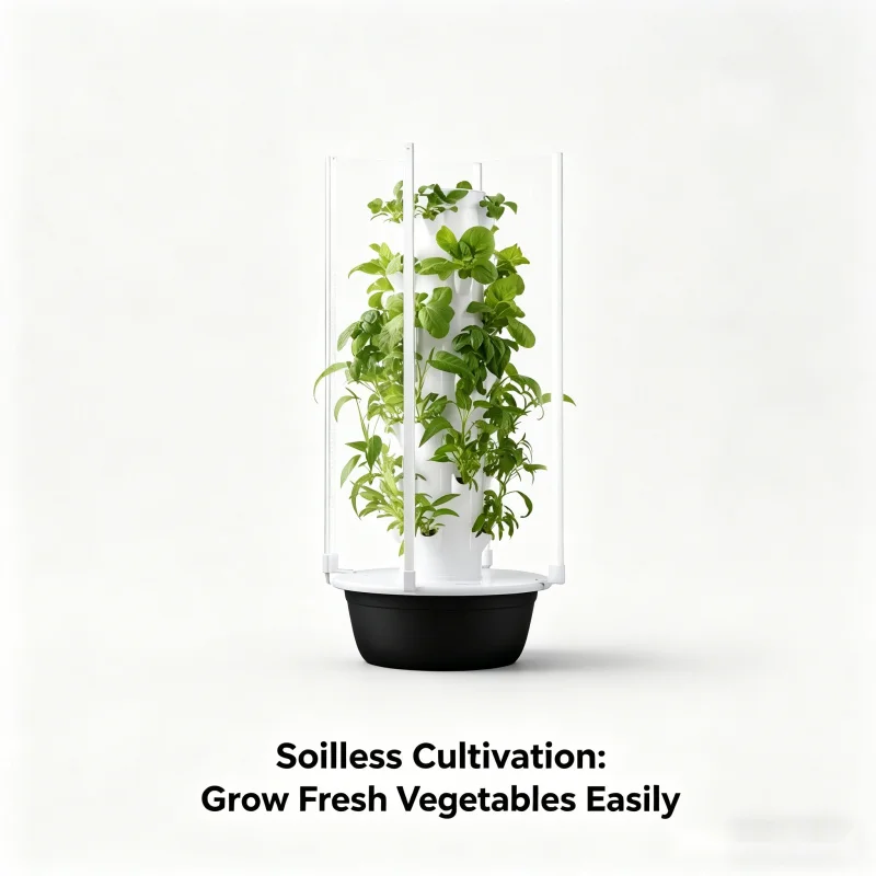 SpaceTree Vertical Hydroponic  - Smart Garden System review and price