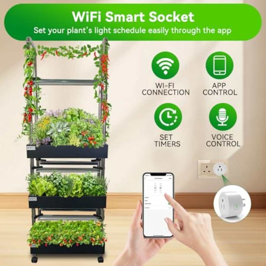 Indoor hydroponics growing sys - Smart Garden System review and price
