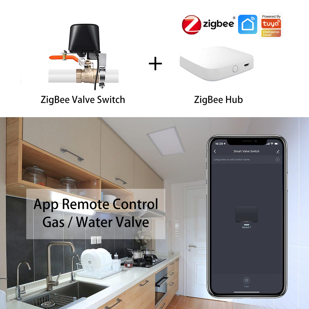 ZigBee Water/Gas Valve Remote  - Smart Garden Zigbee review and price