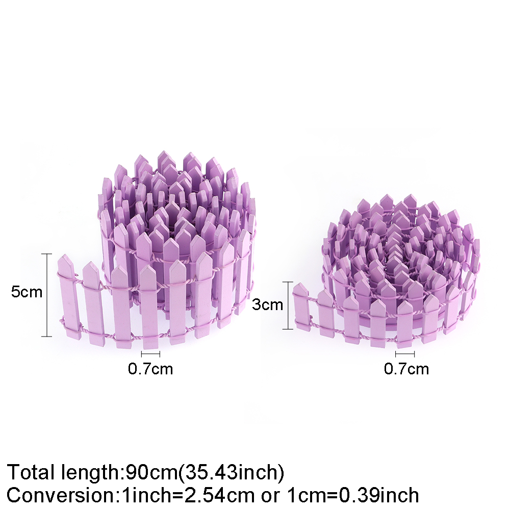 90*3cm/5cm Mini Wooden Fence D - Smart Garden Diy review and price