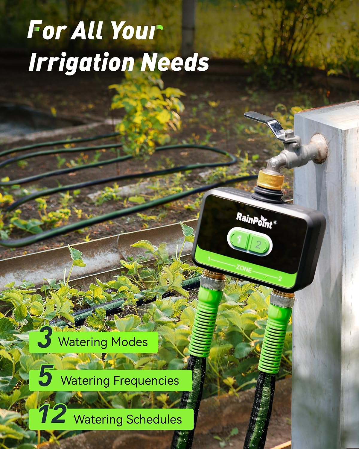 2-Zone Smart WiFi Water Timer  - Smart Garden System review and price