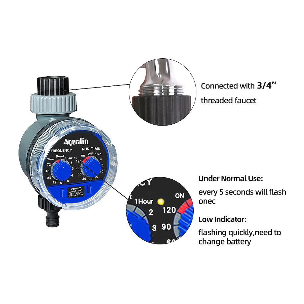 Garden Watering Timer Ball Val - Smart Garden Irrigation System review and price