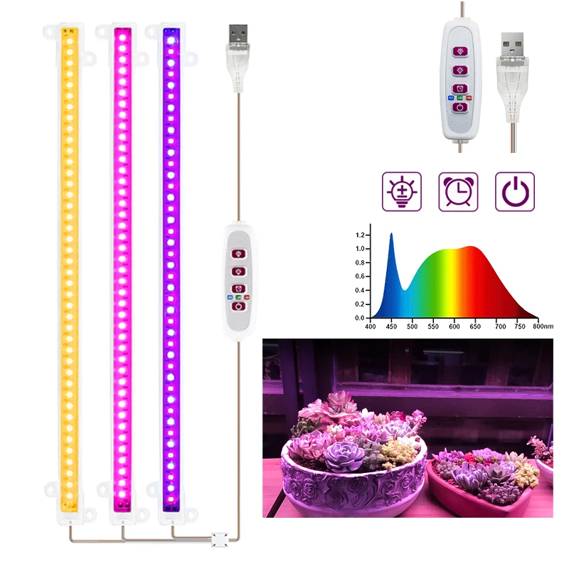 LED Grow Light 5V USB Phyto La - Led Plant Light Strip review and price