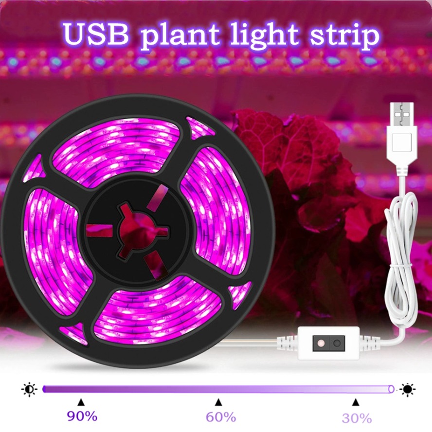 With Dimmable Switch 5V USB LE - Led Plant Light Strip review and price