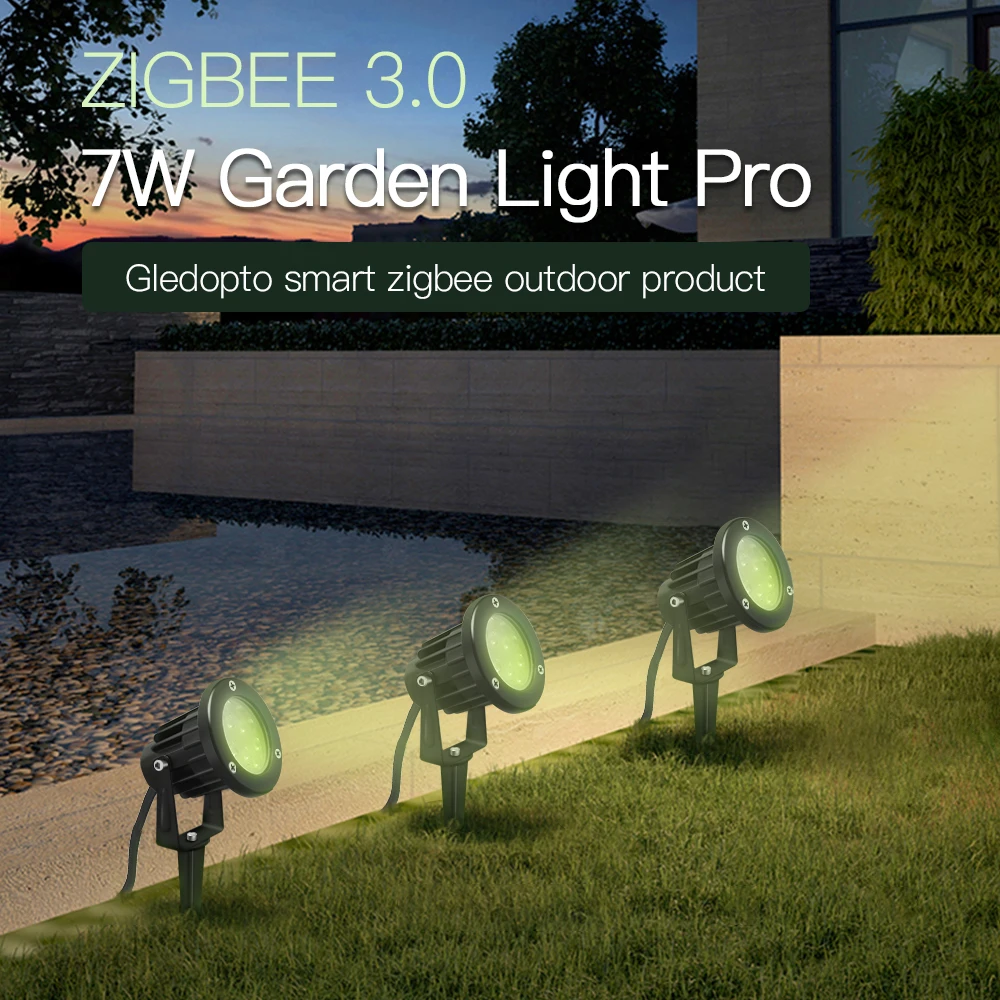 GLEDOPTO Zigbee 3.0 Smart Outd - Smart Zigbee Garden Light review and price