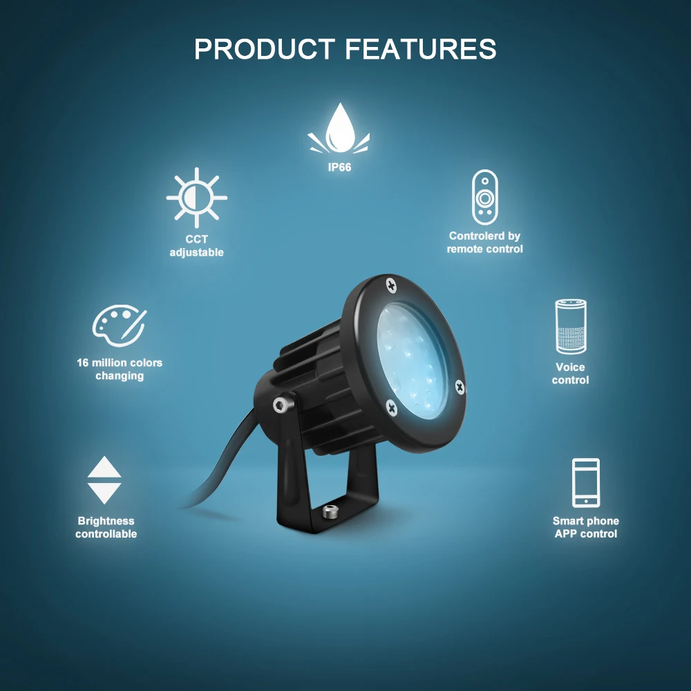 GLEDOPTO Zigbee 3.0 Smart Outd - Smart Zigbee Garden Light review and price