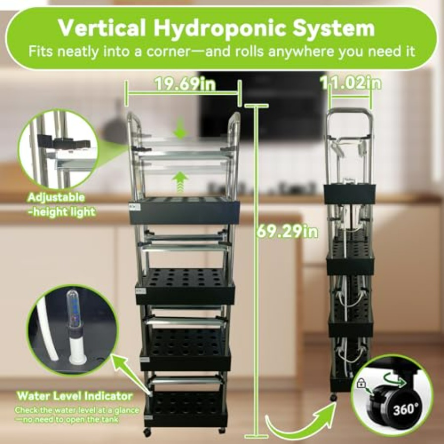 Indoor hydroponics growing sys - Smart Garden System review and price