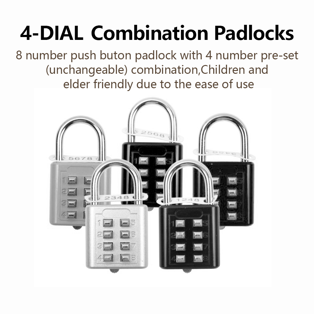 8-digit Combination Outdoor Bu - Smart Garden Gate Lock review and price