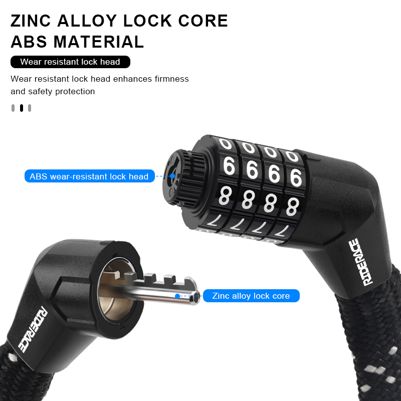 Portable Bike Chain Lock Anti- - Smart Garden Gate Lock review and price