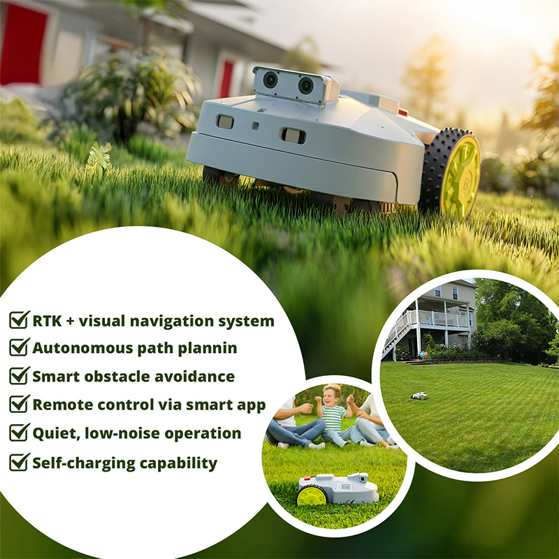 Newest Mini Smart Robotic Lawn - Smart Garden Trimmer review and price