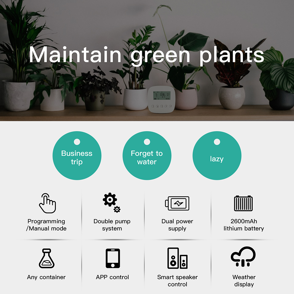 WiFi Tuya Smart Watering Machi - Smart Garden Irrigation System review and price