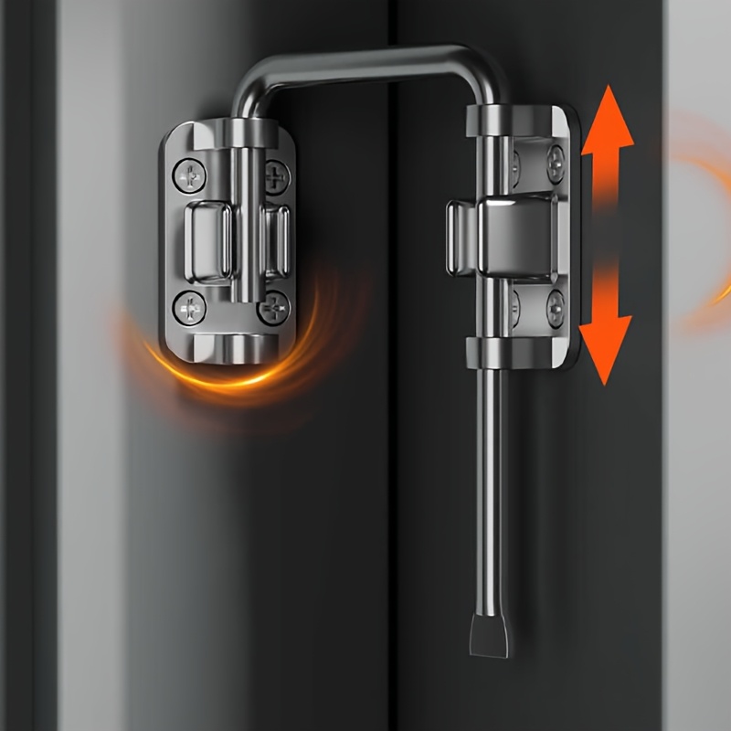U Shape Patio Sliding Door Loo - Smart Garden Gate Lock review and price