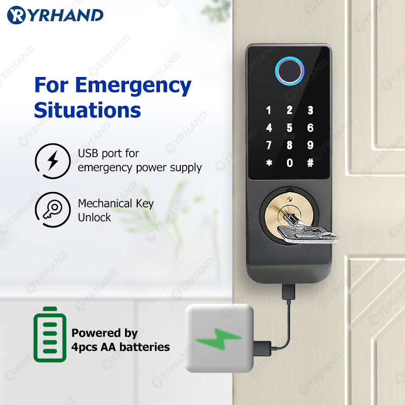 Tuya Smart lock Waterproof Wif - Smart Garden Gate Lock review and price