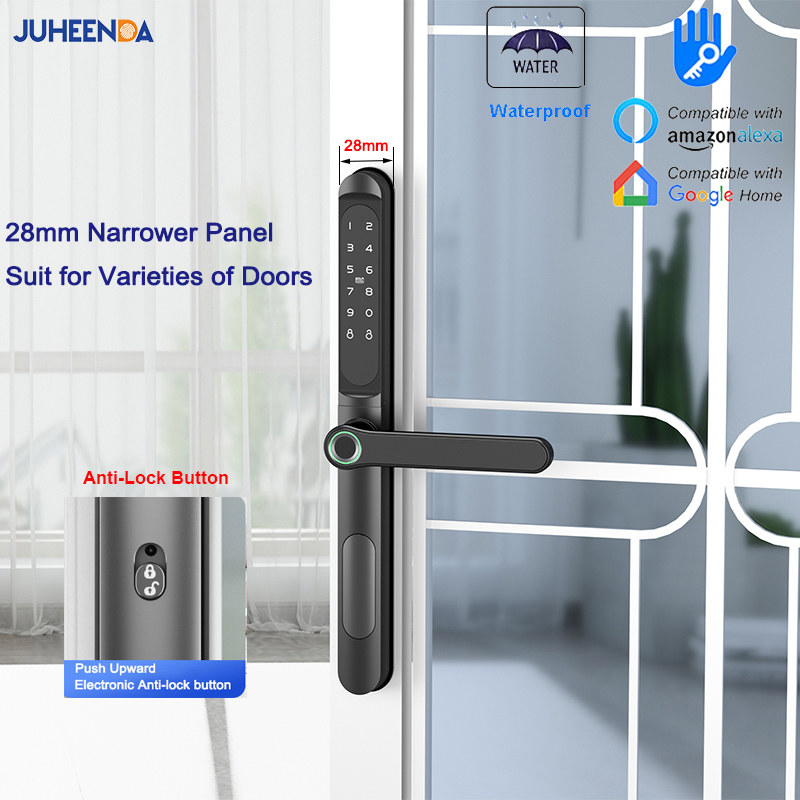 TTLock App Smart Aluminum Door - Smart Garden Gate Lock review and price